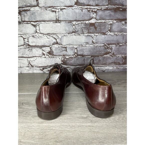 Paragon Brown Leather Cap Toe Handmade Oxfords Lace Up Shoes Men Sz 11D US/44EU main image 14